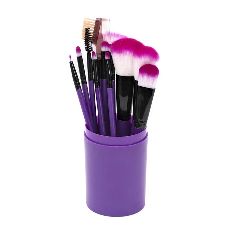 12 piece makeup brush set