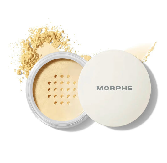 *new* morphe bake and set setting powder in Banana