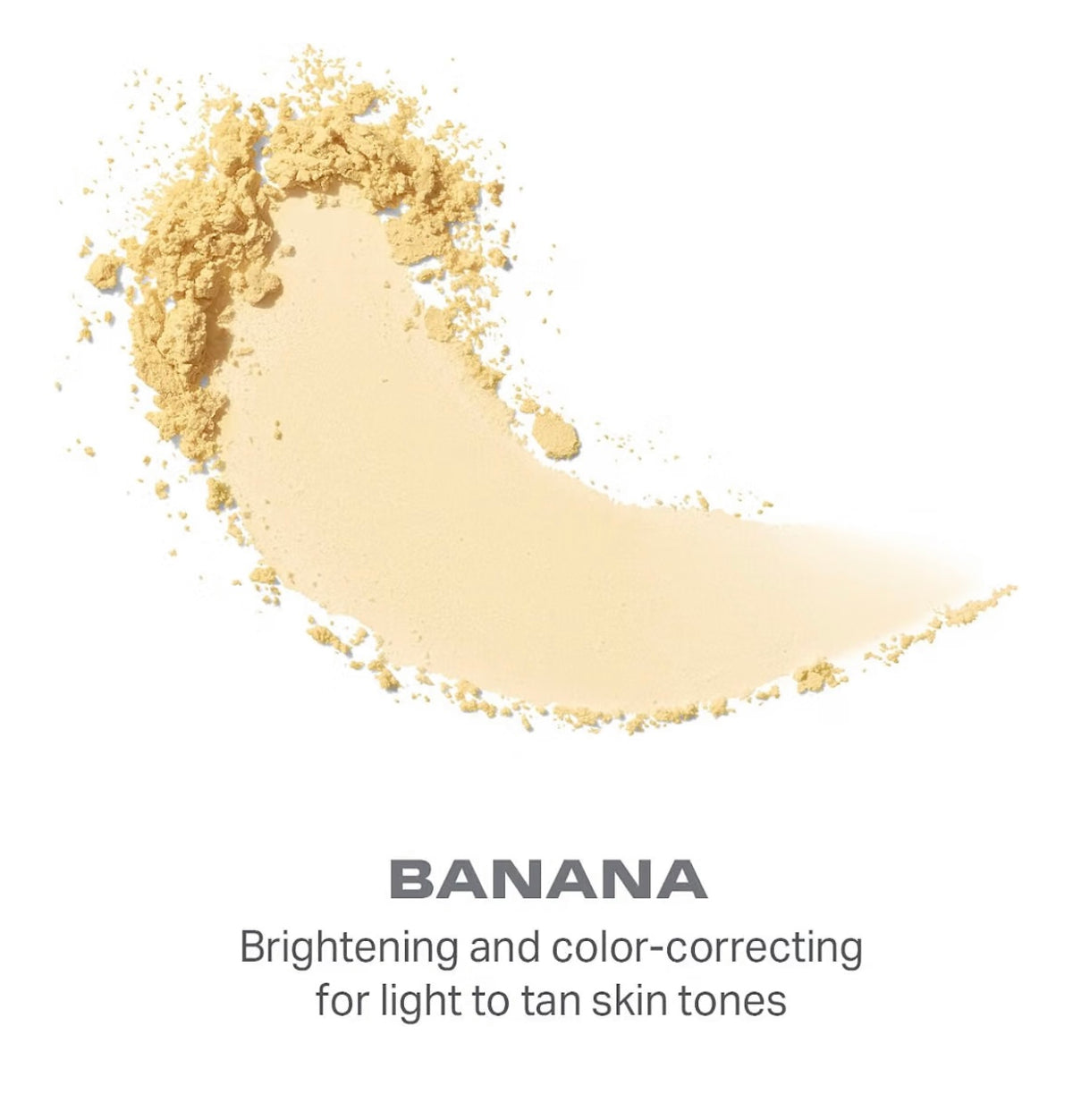 *new* morphe bake and set setting powder in Banana