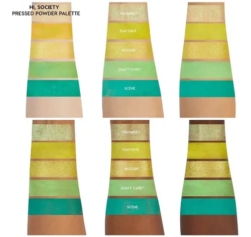 Colourpop Hi, Society palette