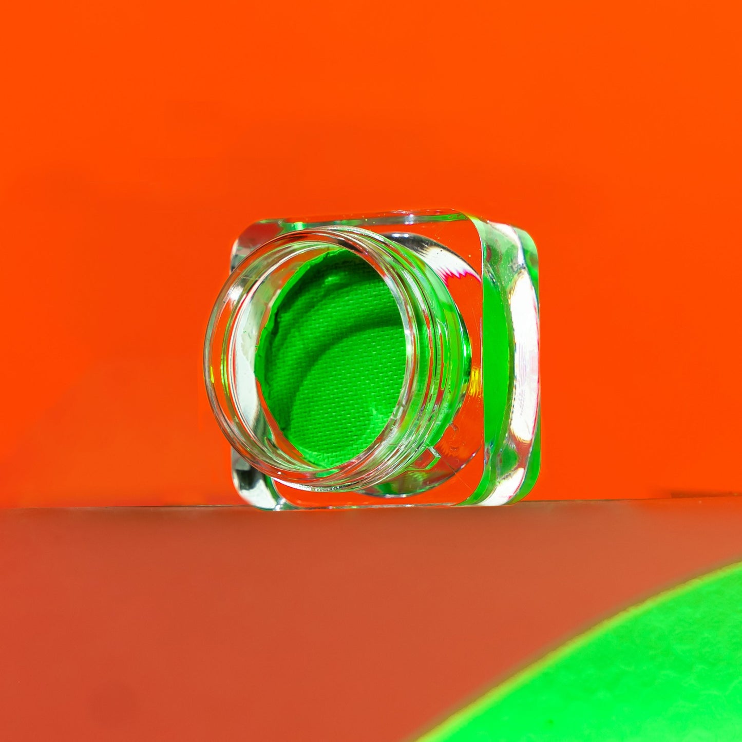 Zaaki Zaaki Fresh Neon green water activated eyeliner. Triple stacked 